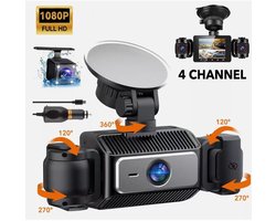 USB-dashcam geschikt voor Android-autoradio Waterdichte mini-autocamera Auto-recorder Nachtzicht Dashcam Loop-opname met G-sensor Videorecorder 170° groothoek met 64G SD-kaart