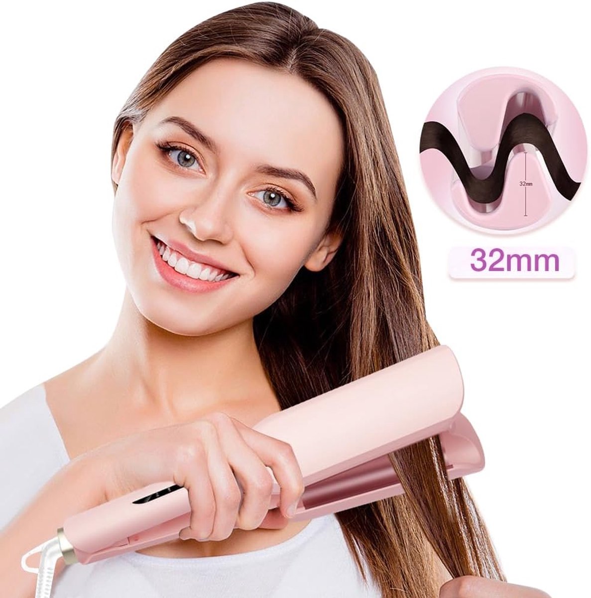 BeltAvenue Krultang 32 mm Snelle Opwarming voor Grote Krullen - BeltAvenue Holding - €33,07