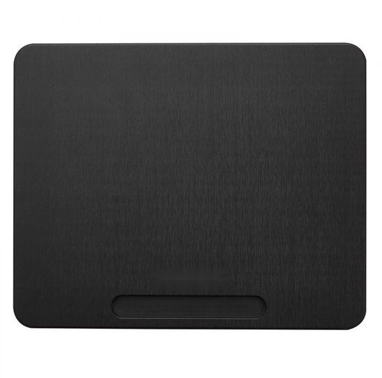 Schuif- en Glijplank voor Keukenapparaten - Rolplank - Afmeting 26,7 x 33 cm - Rubberen Wielen - Handgreep - Snel te Reinigen - Voor Koffiezetapparaat & Keukenmachine - Zwart — afbeelding 5
