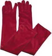 Gants longs et élégants de 53 cm à doigts longs, parfaits pour les galas, concerts, soirées et banquets. Accessoires de mode pour filles.