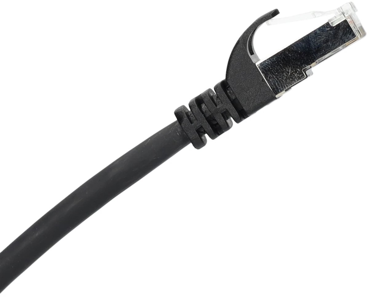 EMhub Cat7 S/FTP netwerkkabel 7.5 meter - zwart (4080234)