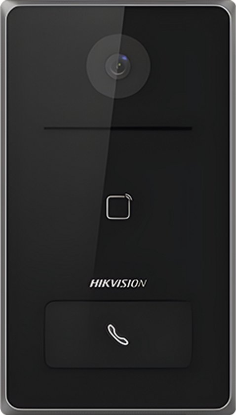 Interphone vidéo Hikvision DS-KV6133-WME1 2 MP Noir