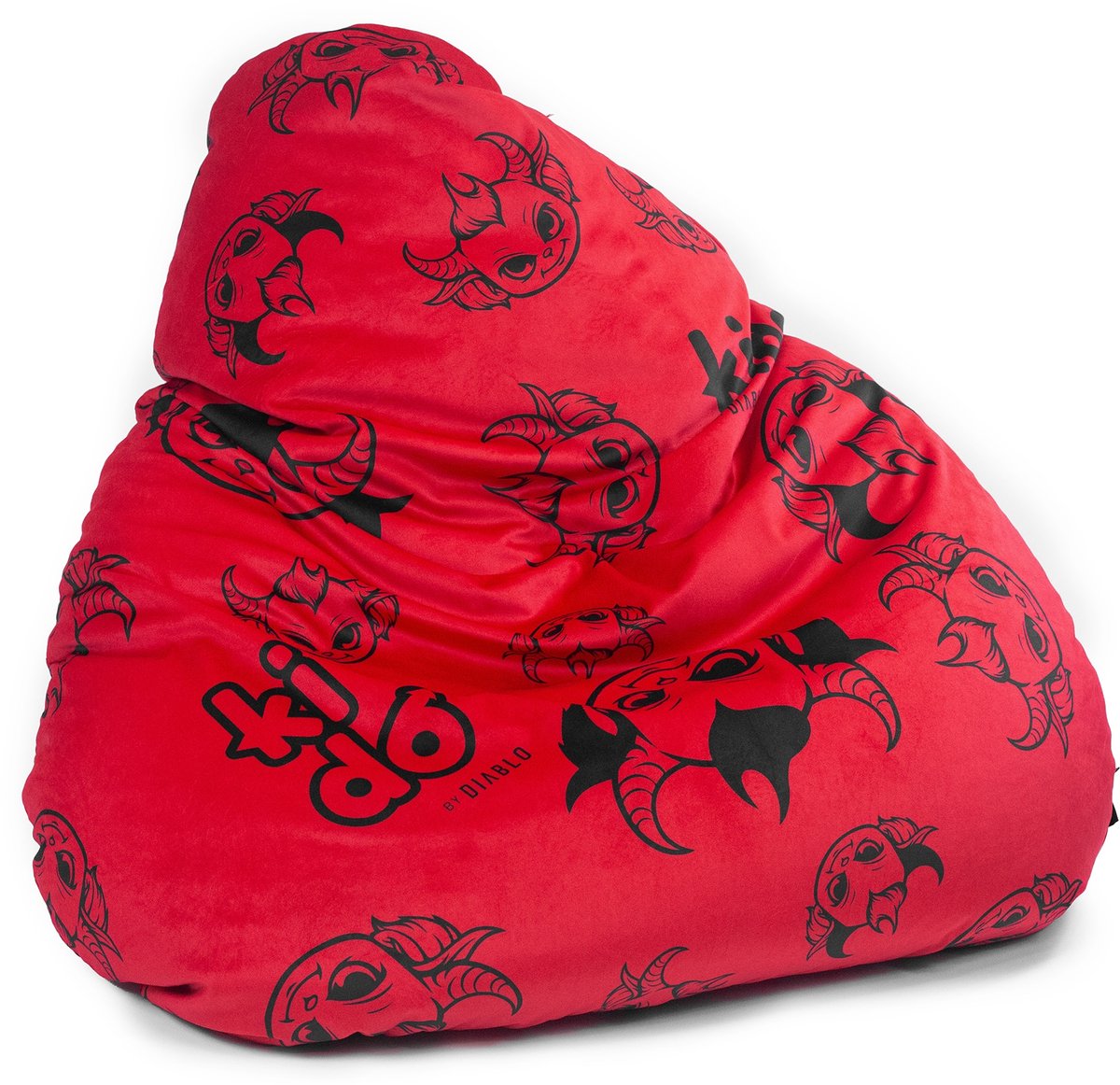 DIABLO CHAIRS - Gaming Zitzak Fauteuil KIDO - Waterdicht Voor kinderen - Rood