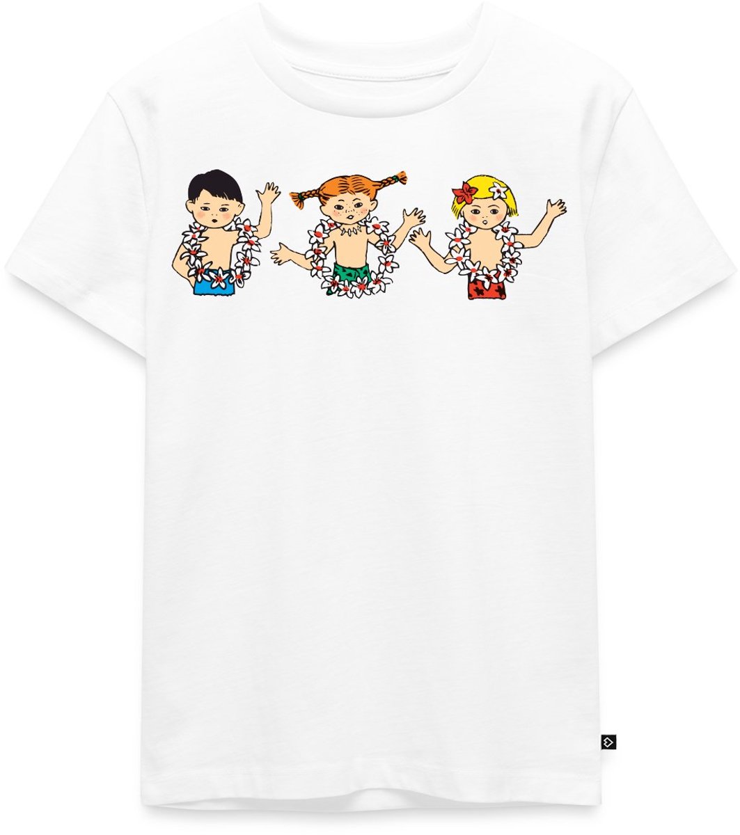 Pippi Langkous Met Tommy En Annika Premium T Shirt Kinderen