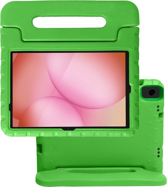 Étui compatible avec la tablette Samsung Galaxy Tab A11 Plus - Étui Kids antichoc - Vert