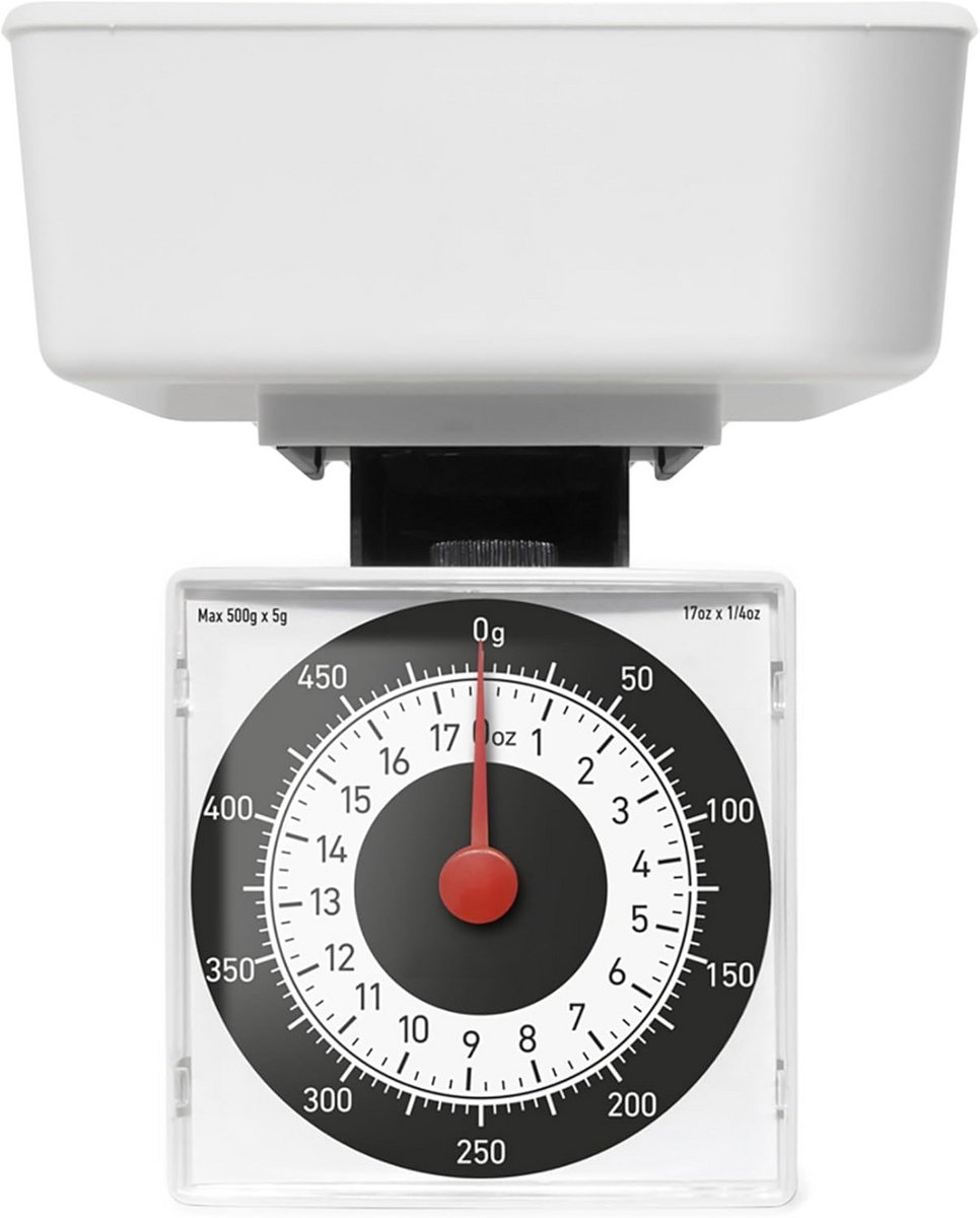 PromoHome Handmatige Klein Keukenweegschaal - Compact en Nauwkeurig