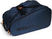 Brimley PRO Padeltas - Padelhoes - Hoogwaardig slijtvast materiaal - Ruimte voor meerdere rackets - Isolerend compartiment houdt eten/drinken koel – Met schoenenvak - Blauw