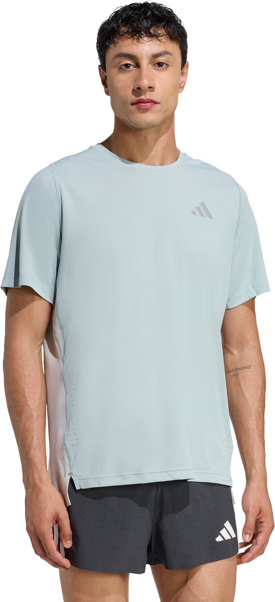Adidas Performance Adi365breeze Hardloop-T-Shirt Heren Groen