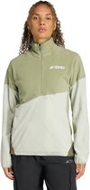 Adidas Terrex Terrex Multi Climawarm Fleece Anorak - Dames - Groen