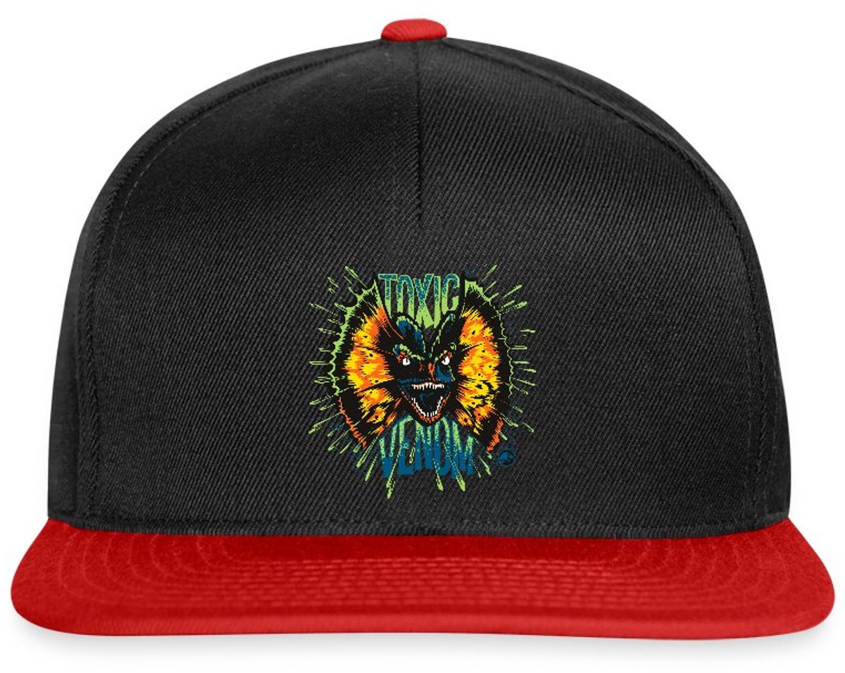 Jurassic World Dilophosaurus Toxic Snapback cap
