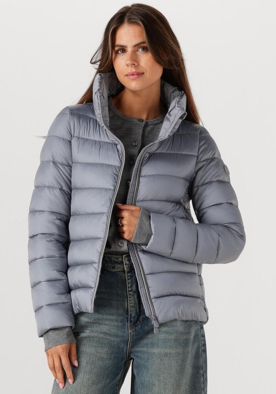 SAVE THE DUCK Elsie Vestes Femme - Manteau d'hiver - Gris clair - Taille S