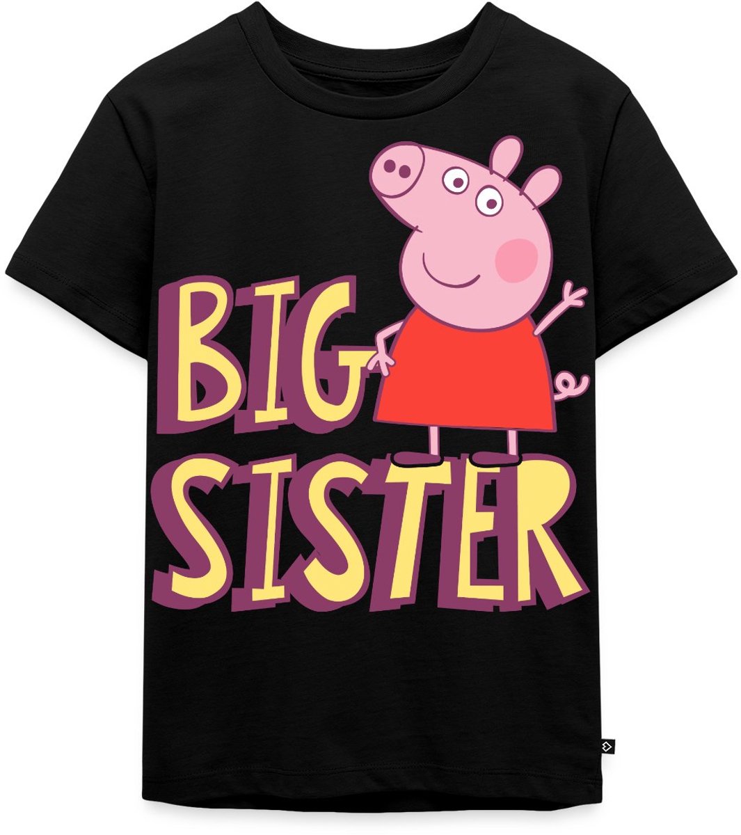 Peppa Pig Grote Zus Premium T Shirt Kinderen