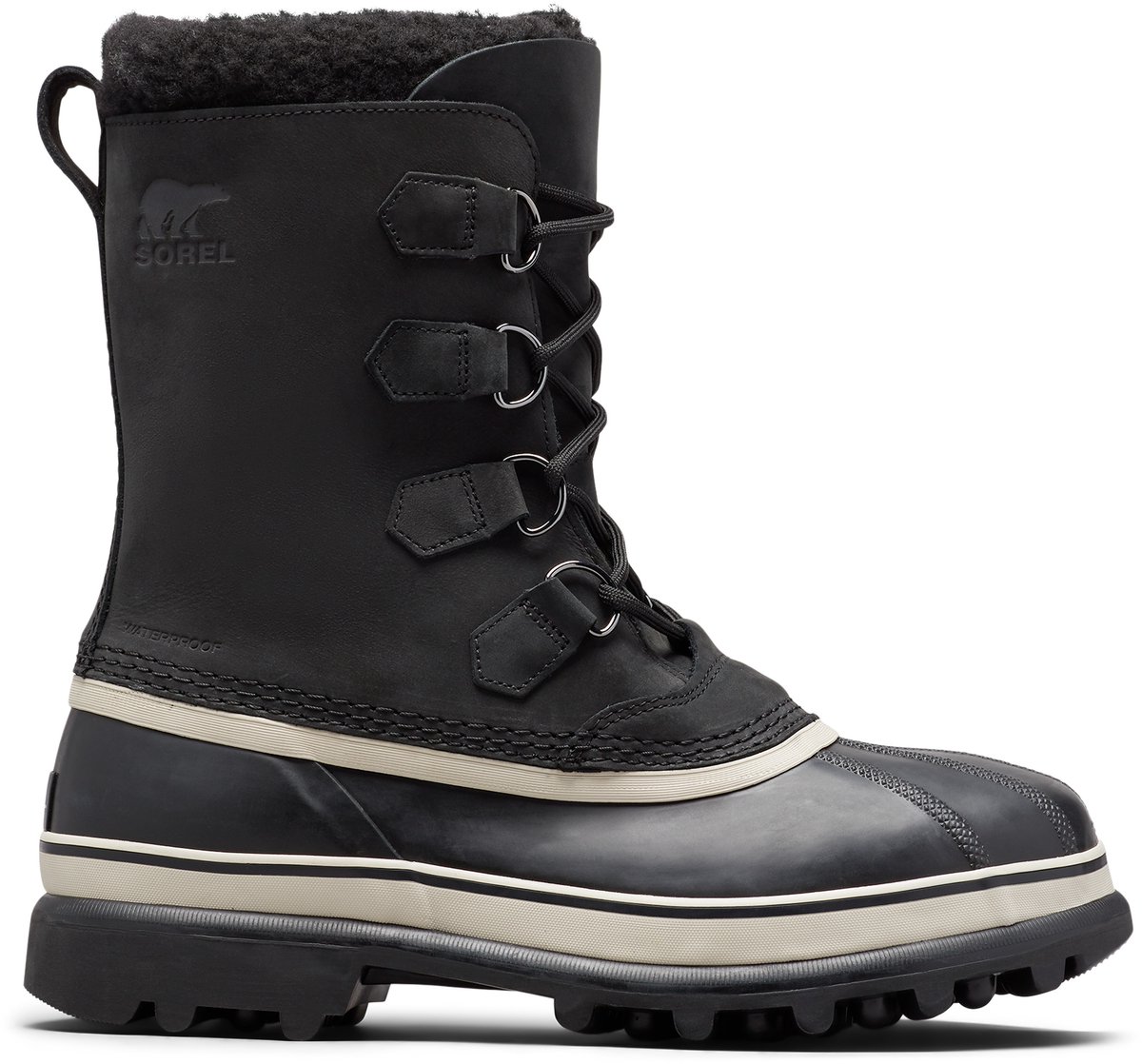 Sorel CARIBOU? Snowboots Mannen Dark Sto Zwart