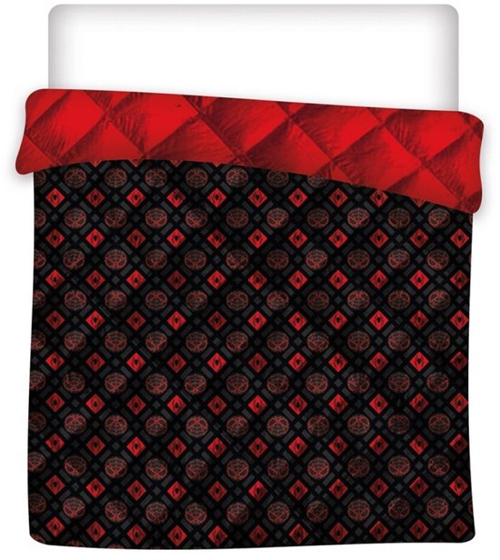 Couvre-lit Spider-Man avec logo - 240 x 220 cm - Polyester