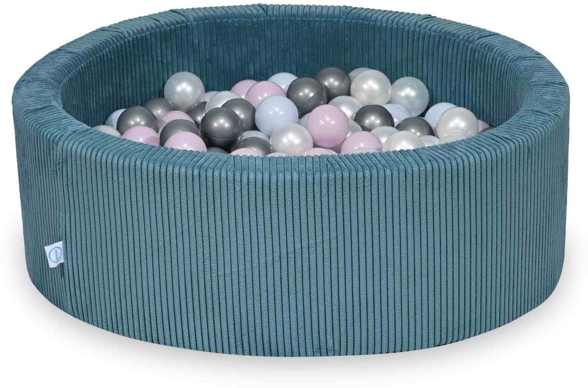Ballenbak 90x30 Corduroy Blauw