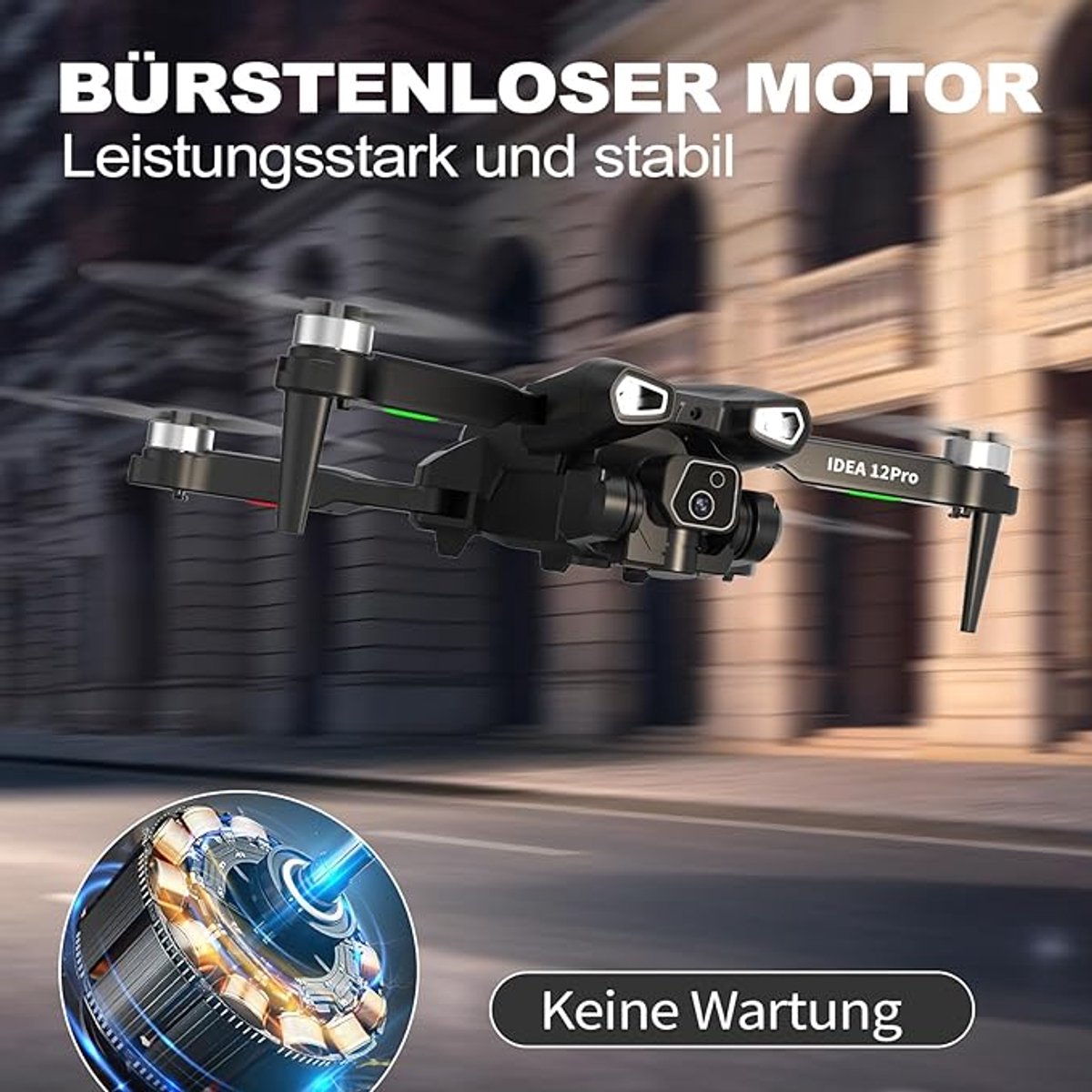 SkyVenture X12 Pro 4K Drone met Dubbele Camera’s & 135° Verstelbare Lens, 5G WiFi FPV, Brushless Motor, Opvouwbare Quadcopter met Hoogtebehoud, GPS & 40KM/H Topsnelheid – Inclusief 2 Batterijen – Novihome