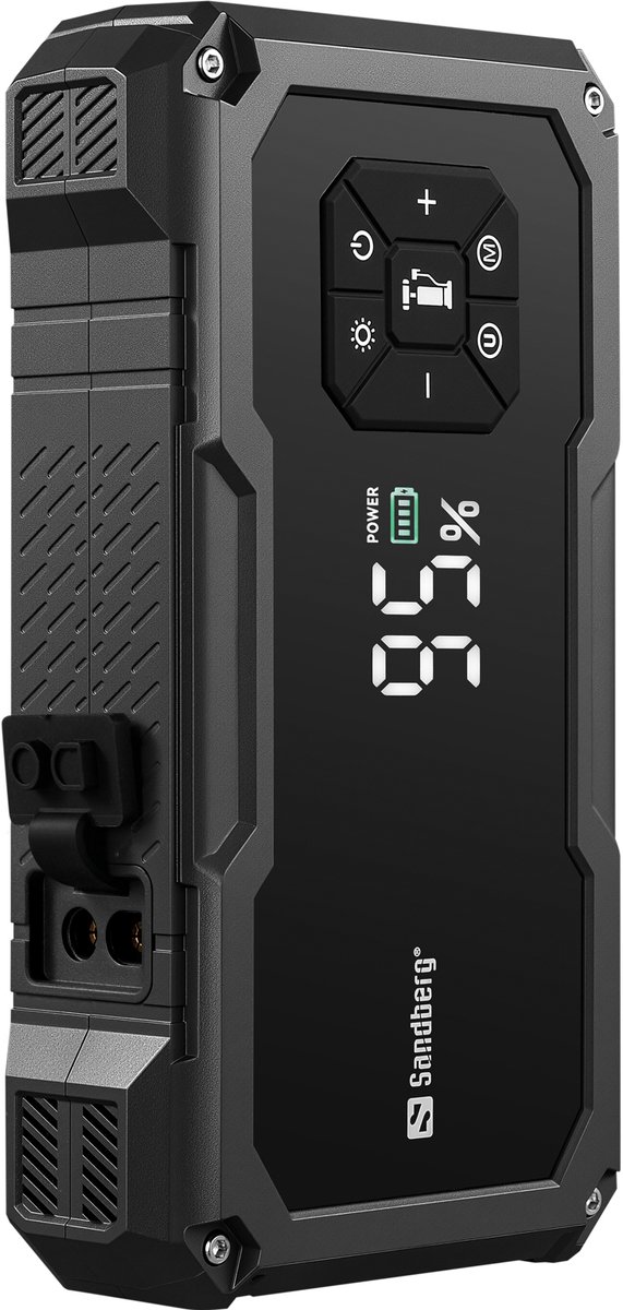 Sandberg Powerbank Jumpstarter met Luchtpomp en LED Zaklamp - afbeelding 2