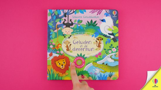 Usborne Geluidsboekjes - Geluiden in de dierentuin