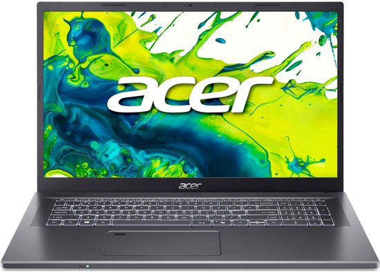 Acer Aspire 17 A17-51GM-73K7 Intel® Core™ i7 150U Laptop 43,9 cm (17.3") Full HD 16 GB DDR4-SDRAM 1 TB SSD NVIDIA GeForce RTX 2050 Wi-Fi 6E (802.11ax) Windows 11 Home Duits Grijs - Acer - Hoofdafbeelding