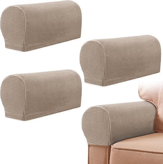 Armleuninghoezen, Leunstoelhoezen, Hoes voor bank, hoofdsteun, hoes voor fauteuil, armleuning, bank, hoofdsteunhoezen, fauteuilhoes voor fauteuil, lederen bankbeschermer voor stoel of bank (Color : D