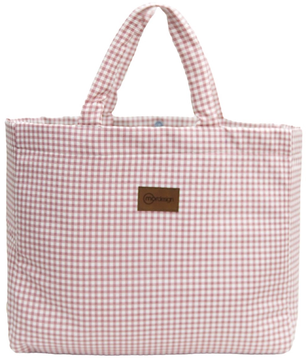 Mordesign Gingham Panama Powder Luiertas