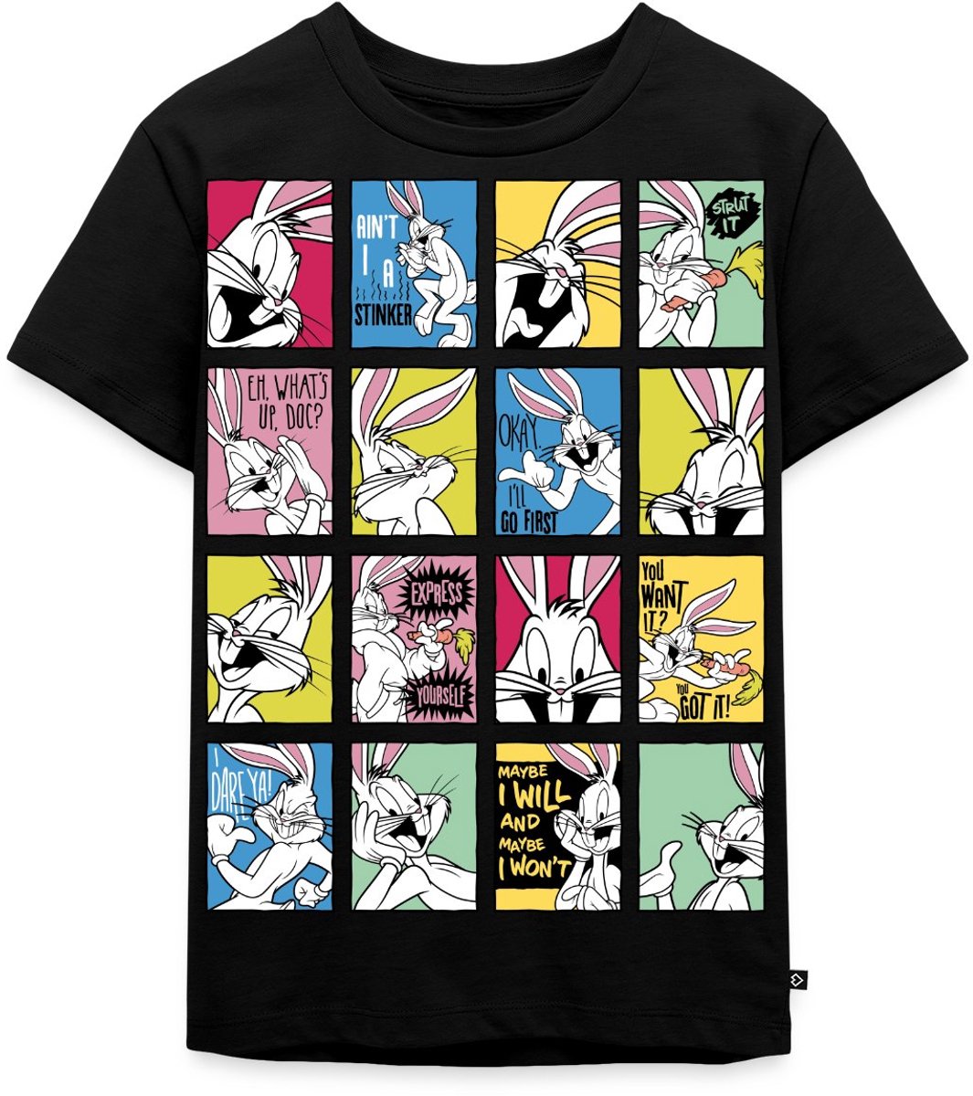 Looney Tunes Bugs Bunny Tiles Premium T Shirt Kinderen