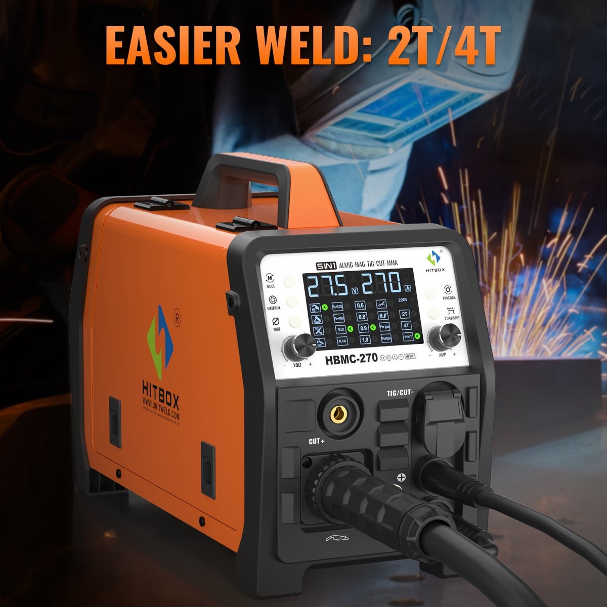 Lasapparaat – Lasmachine – Booglasapparaat – Elektrodelasapparaat – Plasma Snijder – 6-in-1 Multifunctioneel – 250A 220V – Gas & Gasloos – Compact & Draagbaar – foto 5