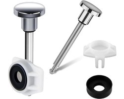 EGoods - Reparatiekit voor badkraan met 2 omvormer ventielstengels, afdichtingen en diverter gates. Fix lekkende badkraan - 2 stuks.