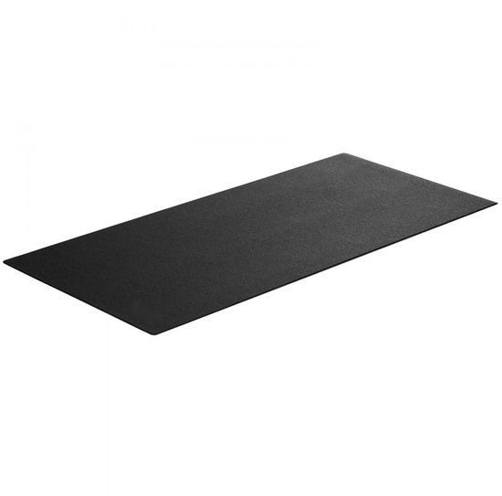 Loopbandmat - Vloerbeschermingsmat voor Fitnessapparatuur - Afmeting 60 x 130 cm - Dikte 4 mm - Hoge Dichtheid PVC - Antislip - Geluid- en Trillingsdempend - Voor Tapijt — afbeelding 5