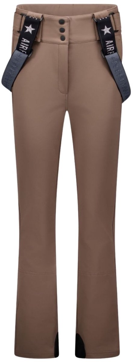 Airforce Christie Salopette Softshell Broek Dames Taupe L/40