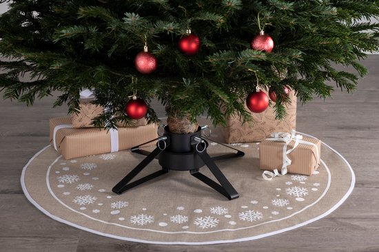 PUDO Kerstboomstandaard voor Kunstkerstboom: Dennenboomstandaard Kunstboomhouder Grace Artificial Christmas Tree Stand Zwart PUDO Kerstboomstandaard voor Kunstkerstboom: Dennenboomstandaard Kunstboomhouder Grace Artificial Christmas Tree Stand Zwart