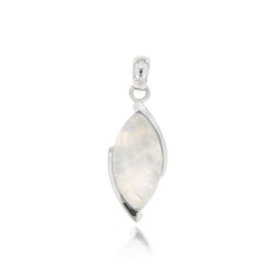 Silvergems pendentif en argent en forme de larme avec des pierres précieuses de Koper turquoise et topaze bleue