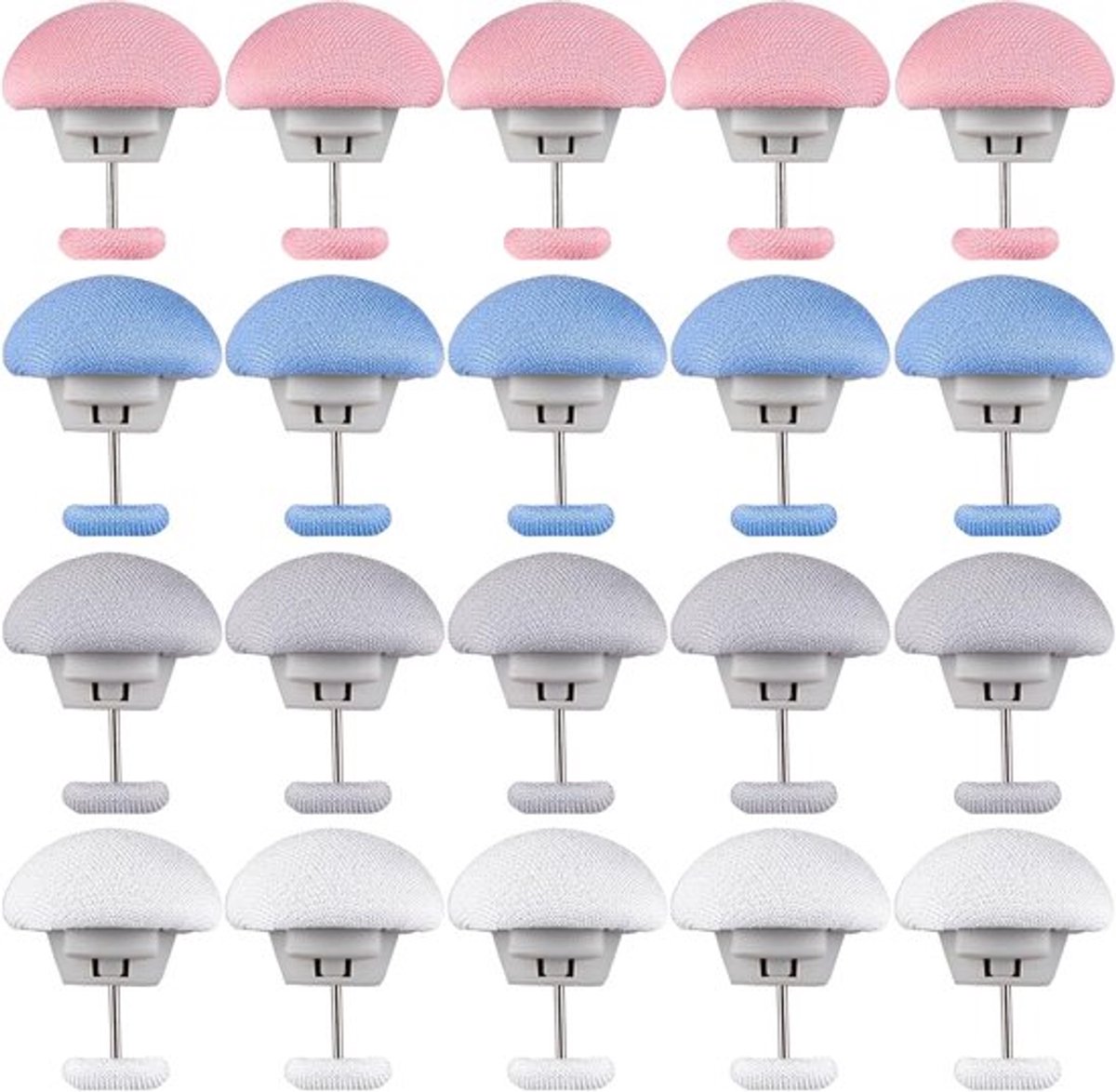 Dekbedclips-20 stuks-dekbedclips voor dekbed-Het wordt gebruikt om de quilt binnenin te bevestigen-Stevige Dekbed Klemmen-Knijpers-4 kleuren