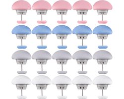 Dekbedclips-20 stuks-dekbedclips voor dekbed-Het wordt gebruikt om de quilt binnenin te bevestigen-Stevige Dekbed Klemmen-Knijpers-4 kleuren