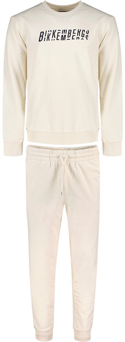 Bikkembergs Bmf1336 Trainingspak Beige S Man