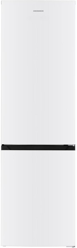 Heinner koel-vriescombinatie 293L No Frost wit energiezuinig LED-verlichting elektrisch bedienbaar super-koelen