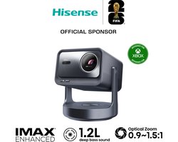Hisense C2 Ultra 4K TriChroma Laser Projector, 65 tot 300 inch, 3000 ANSI lumen, Dolby Vision, IMAX Enhanced
