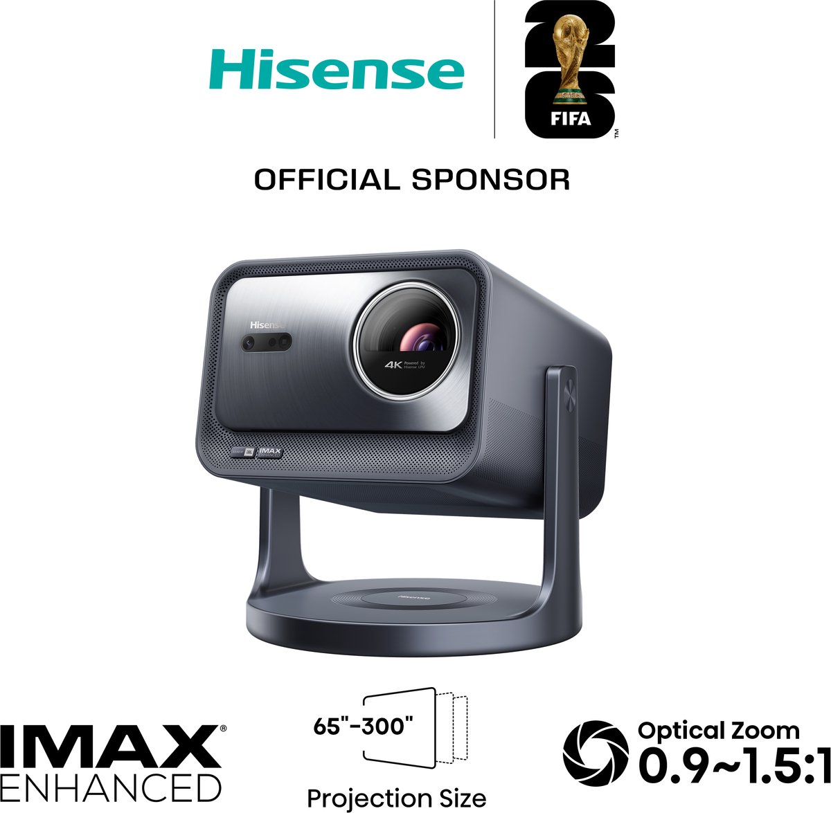 Hisense C2 PRO Beamer Grijs