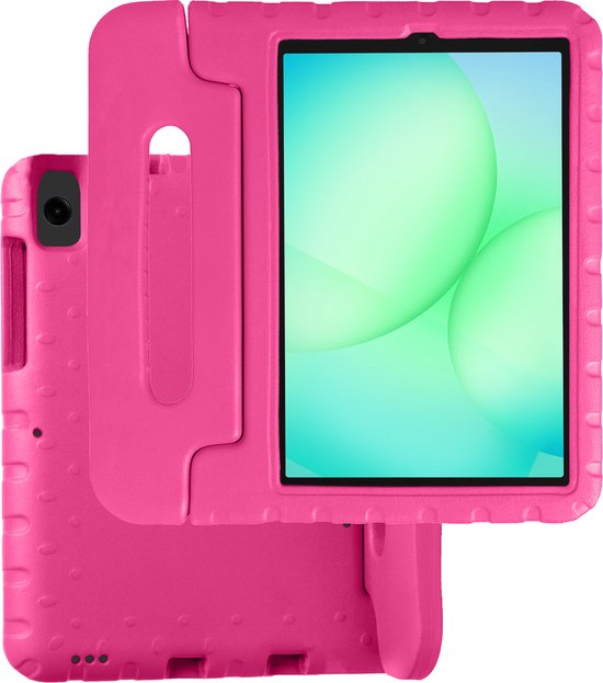 Coque Samsung Galaxy Tab A9, Housse Antichoc Kinder - Housse Samsung Tab A9 adaptée aux Kids , Rose