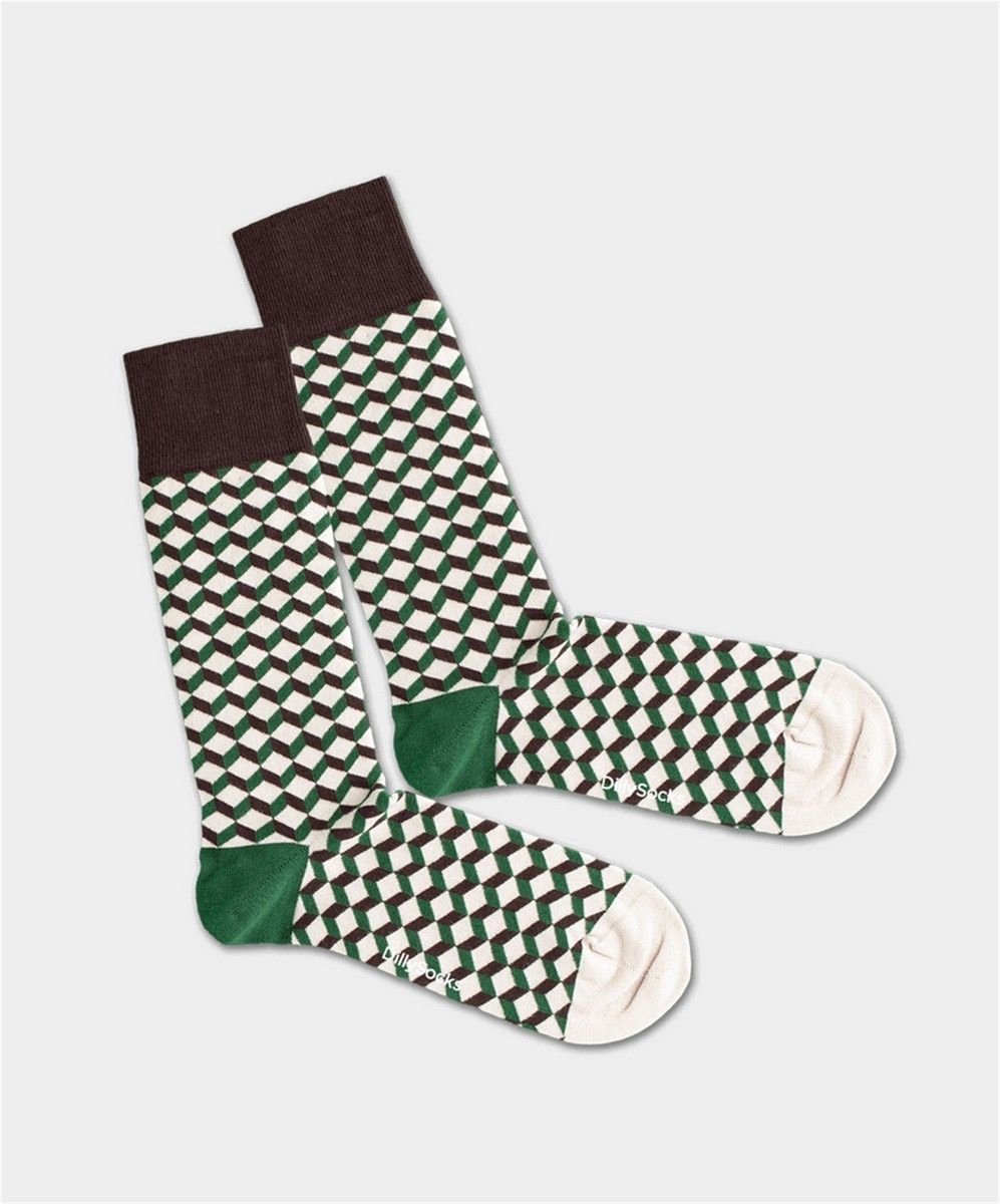 DillySocks Garden Dice Sock 36-40