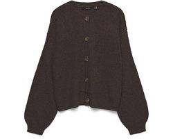 VERO MODA - VMLEA LS O-NECK CARDIGAN NOOS Dames Vest