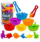 Meterstokken kunststof set van 6 - 6 kleuren
