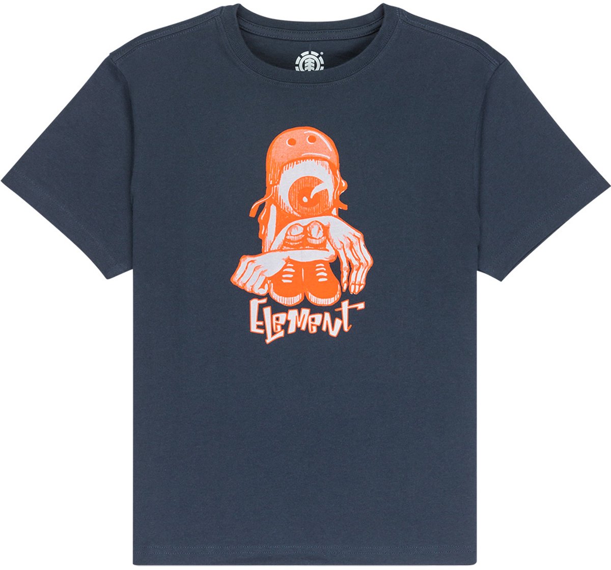 Element Rainy Day T-shirt Met Korte Mouwen 16 Years Jongen Marineblauw