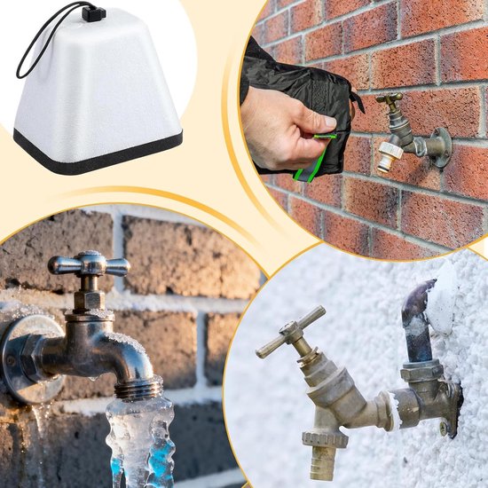 Grote outdoor kraanhoes voor de winter - 4 stuks, waterdicht