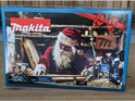 Makita Adventskalender 2025 met kerstman