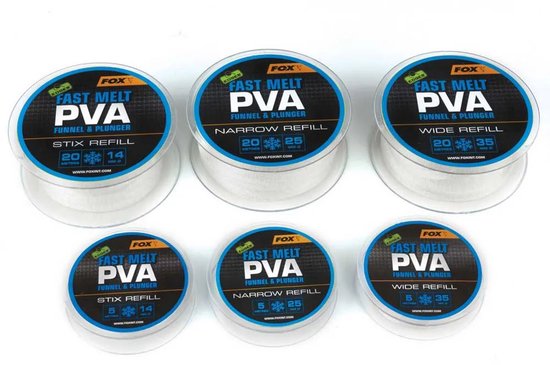 PVA Mesh System Fast Melt - 20M Refills Edges Fox — afbeelding 3
