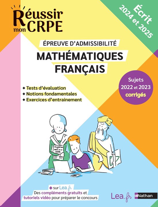 Réussir CRPE - Ebook - CRPE 2024-2025 Mathématiques & Fran ... - cover