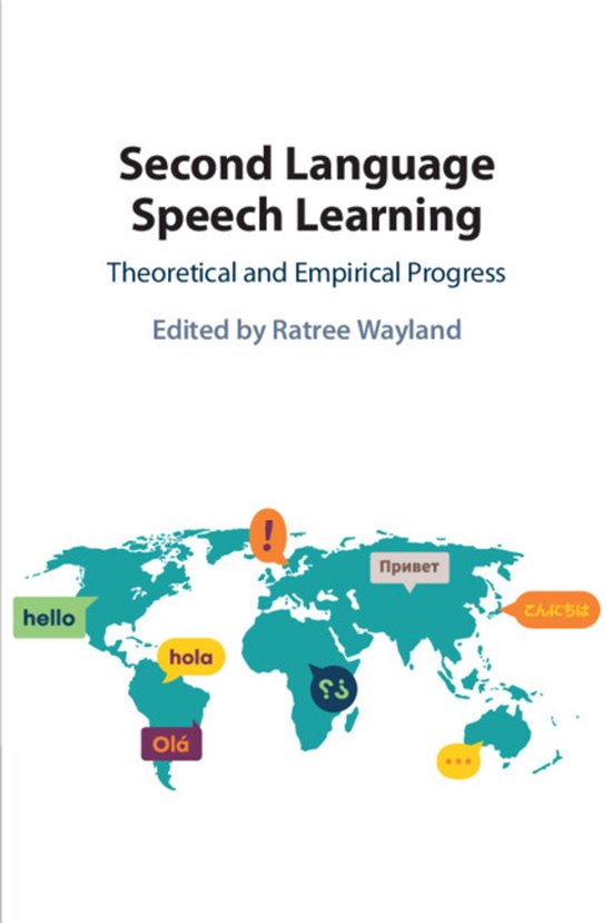 Second Language Speech Learning - cover