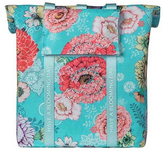 Basil Bloom Field Fietsshopper - 15-20 Liter - Blauw van Basil — afbeelding 3