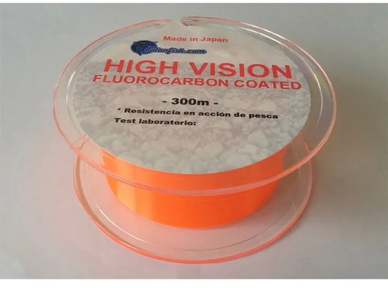 Estanfish High Vision 300 M Monofilament Oranje 0.390 mm — afbeelding 2